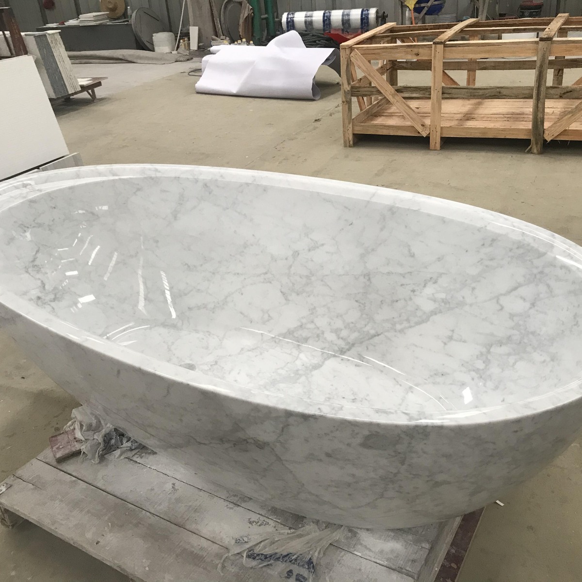 Zhonghua White Bathtub — product photograph