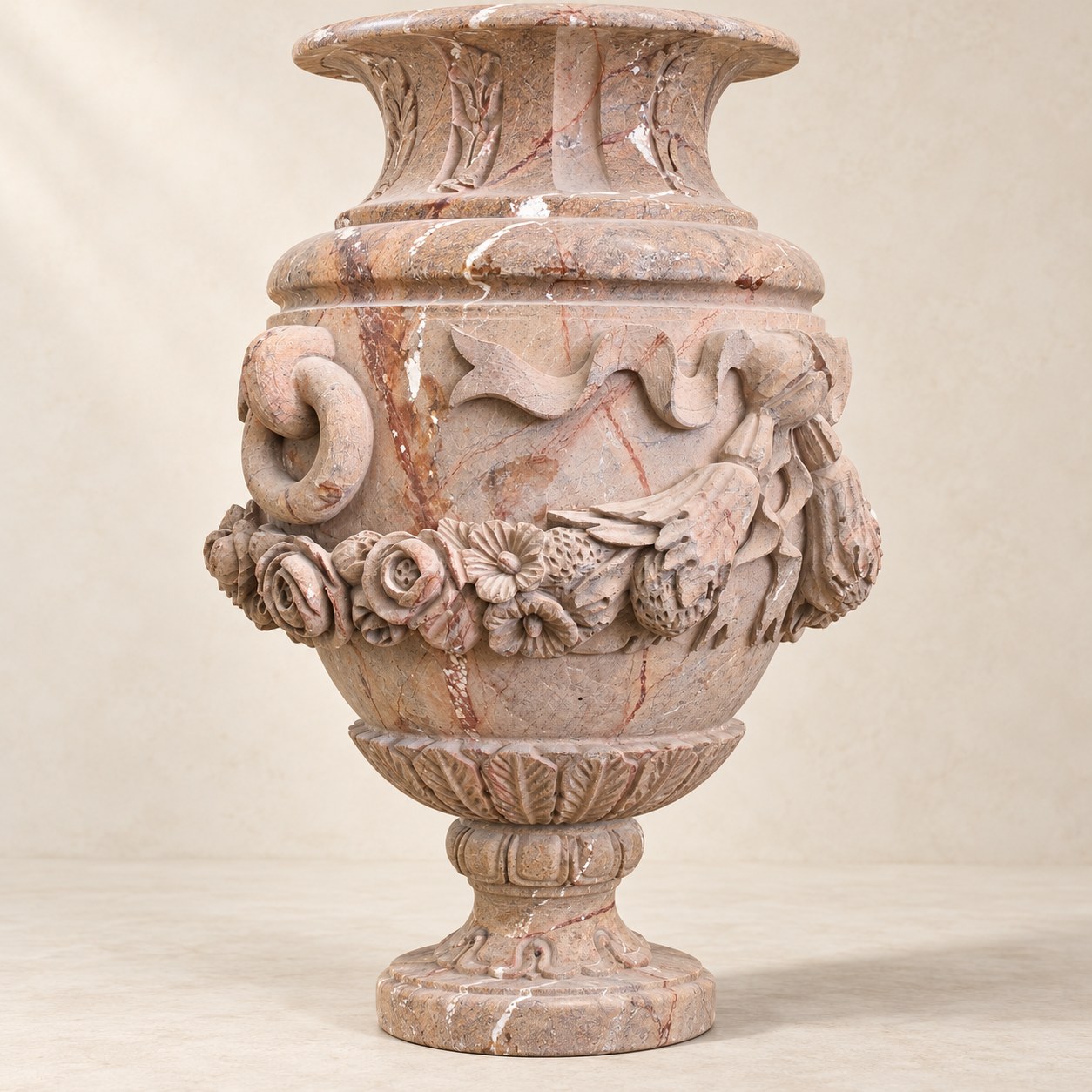 Rainforest Brown Sculptural Vase